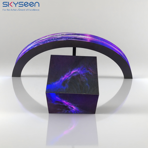 Pantallas LED Impermeables Personalizadas de Fábrica, Pantalla Compuesta en Forma de Cubo, Pantalla de Video a Color, Señalización <span class=keywords><strong>Digital</strong></span> Publicitaria - Product Image 3