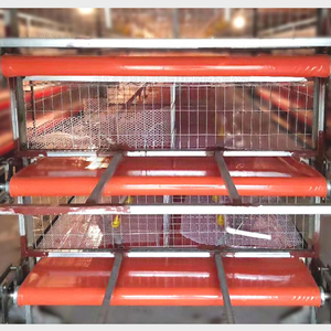 Cinta transportadora de estiércol de pollo con lona de PVC agrícola recubierta <span class=keywords><strong>JLM</strong></span> con efecto de autolimpieza para granja avícola - Product Image 1