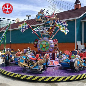 Venta al por mayor directa de fábrica: Máquina de entretenimiento para parques de atracciones, motocicleta eléctrica infantil, moto de carreras Whirlwind en venta - Product Image 4