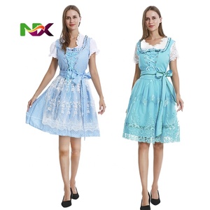 Nuevo Vestido de Fiesta Sexy de Camarera Alemana para el Oktoberfest, Vestido Corto con Estampado de Cerveza para Actuaciones en Escenario, Disfraz para Televisión y Cine - Product Image 1