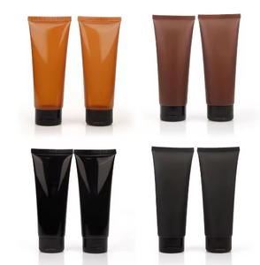 Stock de gros d'usine, flacons de nettoyant visage blancs de 100 ml, tubes, logo sérigraphié - Product Image 5