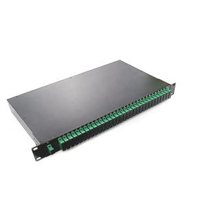 Divisor PLC Óptico ZG Tech para Servicio de <span class=keywords><strong>Internet</strong></span>, Montaje en Rack Estándar de 19'', 1x64 50/50, SC/APC, Negro, <span class=keywords><strong>Fibra</strong></span> Suelta G657A1 - Product Image 3