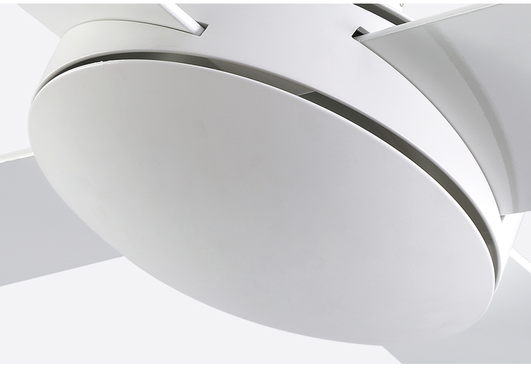 Breezelux Classic White Natural Wind Remote Control Electric Power LED Ceiling Fan Light