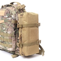 Sac d'accessoires multifonctionnel de grande capacité pour l'extérieur, sac d'épaule, sac tactique, pochettes Molle pour radio