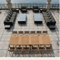 Fabrication professionnelle de meubles en rotin, canapés de jardin, meubles d'extérieur, grands ensembles de chaises d'extérieur