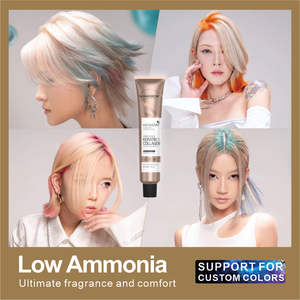 कॉस्मेटिक ग्रेड पेशेवर बाल डाई क्रीम उच्च प्रदर्शन सैलून के उपयोग के लिए सीधे बालों का रंग क्रीम - Product Image 4