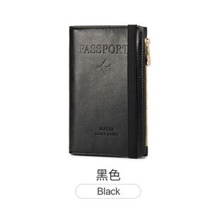 Funda para Pasaporte, Cartera con Bloqueo RFID, Estuche para Tarjetas de Cuero, Organizador de Documentos de Viaje - Product Image 5