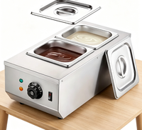 Nouveauté : Appareil électrique commercial à température constante pour la fabrication de chocolat liquide, idéal pour usage professionnel