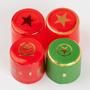 Tapas Termoencogibles de PVC para Botellas de Licor de 30 mm, Colores Personalizados Disponibles, Empaquetado de Bebidas - Product Image 3
