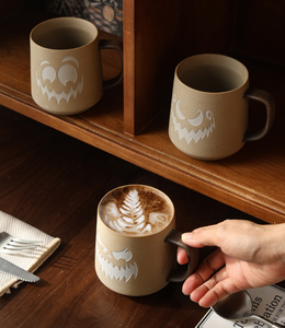 Halloween <strong>Skull</strong> Stoneware Water Cups Ceramic Office Milk <strong>Mugs</strong> Creative Design Gift Cups Daily Ceramic Tableware - Product Image 5