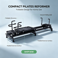 Appareil de Pilates haut de gamme pour studio, Reformer réglable, écologique, en alliage d'aluminium MJD W60