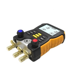 Juego de Manómetros para Sistema HVAC, Vacuómetro Electrónico Digital con Sondas de Temperatura - Product Image 4