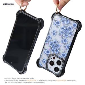 Coque de téléphone personnalisée de luxe en silicone TPU avec impression de fleurs pour iPhone 15 14, fabriquée par des fabricants de source - Product Image 3