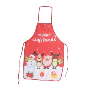 Decoración Navideña para el Hogar, 1 Pieza, Delantal de Cocina de Santa Claus, Material de Poliéster y Algodón, Delantal de Cocina Duradero para Adultos - Product Image 3