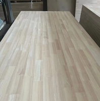 Planche en bois de caoutchouc séché au four de qualité supérieure pour projets de décoration intérieure