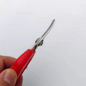 Sécatrices à lame déviateur en acier inoxydable Mountain Vine, rouges, 45 mm, à tête droite, pour la cueillette et l'élagage des fruits - Product Image 4