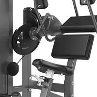Équipement de fitness commercial à charges réglables : Presse à jambes assise