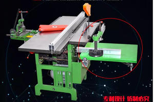 Scie circulaire multifonctionnelle 380V 3HP pour le travail du bois, raboteuse de surface avec largeur de rabotage de 350 mm, moteur comme composant principal, type banc - Product Image 5