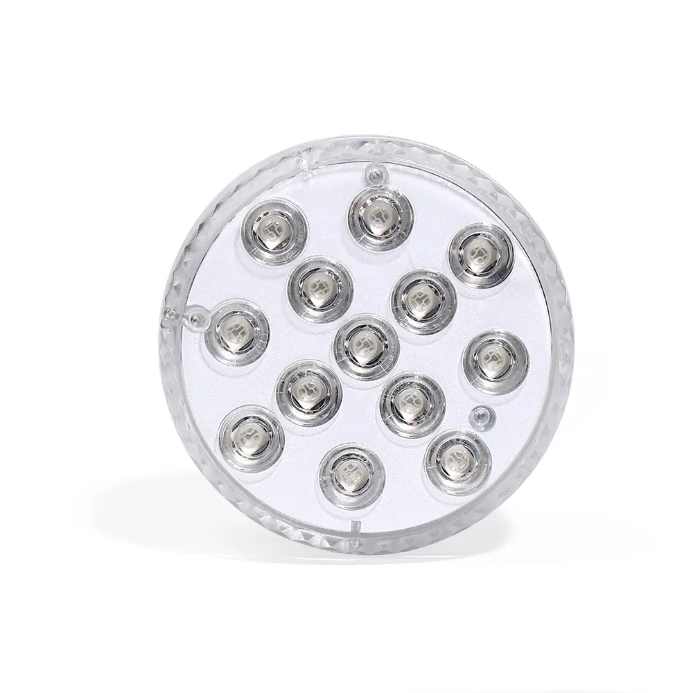 Mini Under Water Ip68 Waterproof Suction Cup Swimming Pool Light Led Underwater Light Submersible Controlled RGB Light Remote