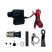 Pengisi Daya Motor Pintar 12v Tipe C Pengisi Daya Motor dan Pengisi Daya Telepon untuk Sepeda Motor dengan Voltmeter