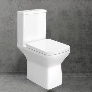 <span class=keywords><strong>Toilette</strong></span> อ่างน้ำเซรามิกนั่งยองแบบฝาปิดห้องส้วมคู่แบบปิดเพื่อความสะดวกสบายดีไซน์ห้องน้ำอัปฟลัช - Product Image 2