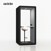 Cabine téléphonique insonorisée individuelle en verre pour bureau, mini-pod acoustique intérieur pour bureau