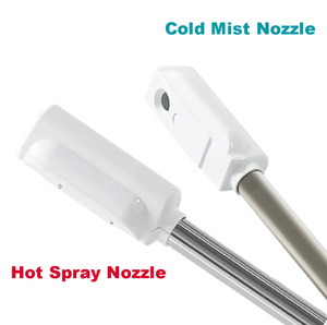 Hot Sale 3 In1 Hot and Cold Face <b>Steamer</b> With 8x Magnifying Lamp Ring Light for Salon Sauna Vapor Ozone Vaporizer Facial <b>Steamer</b> - Product Image 3