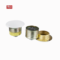 Minshan - Sprinkler automatique dissimulé chromé K80/K115 68 degrés DN15/DN20 avec boule de verre de 3mm/5mm