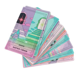 Günstige Tarotkarten Schamanistisch Original Großhandel Individueller Druck Tarotkarten Mit Begleitbuch - Product Image 5