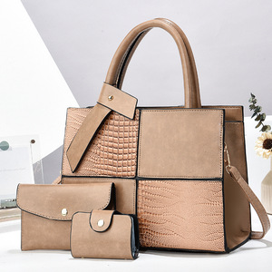 Novidade: Bolsas Femininas Vintage com Estampa de Crocodilo em Couro PU, Conjunto de Bolsas para Mulheres - Product Image 3