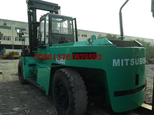 Cheap Price Japan Used Mitsubishi Diesel Powered Pallet Truck FD300 26 Ton 360hp - Product Image 6