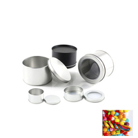 Boîtes de conserve rondes en métal de qualité alimentaire pour poisson, sauce tomate, aliments pour animaux de compagnie