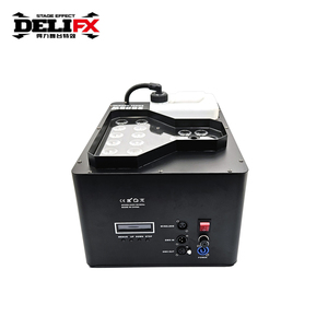 Delifx bên trong ngọn lửa màu sắc thay đổi đầy màu sắc sương mù cột máy bay phản lực và dừng đồng bộ dẫn dọc Máy sương mù siêu máy bay phản lực cho sân khấu - Product Image 6