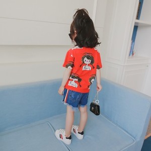 Children's Fair Trade No Name Brand Red Color 2 Dollar T <b>Shirts</b> Bulk Buy From China - Product Image 4