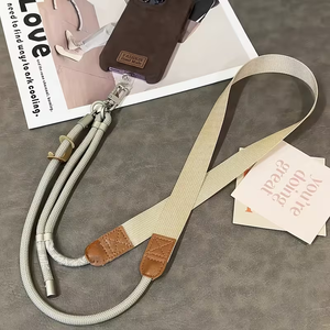 Correa ajustable de poliéster para llevar el teléfono móvil con correa ajustable para viajes al aire libre, se puede usar en diagonal. - Product Image 5