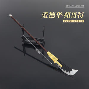 Porte-clés en alliage de 26 cm, 19 couleurs, modèle <span class=keywords><strong>d</strong></span>'épée, pour les fans de l'anime Monkey <span class=keywords><strong>D</strong></span>. Luffy Roronoa Zoro, en cadeau - Product Image 6