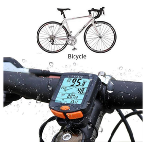 Thermomètre rétro-éclairé étanche à la pluie, fourniture directe d'usine en chine, <span class=keywords><strong>compteur</strong></span> <span class=keywords><strong>de</strong></span> <span class=keywords><strong>vitesse</strong></span> <span class=keywords><strong>de</strong></span> vélo <span class=keywords><strong>sans</strong></span> <span class=keywords><strong>fil</strong></span>, écran LCD, odomètre, chronomètre - Product Image 3