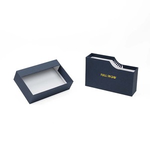 Fornecimento de Fabricante OEM/ODM de Caixas de Embalagem de Papel Azul Escuro e Estojos de Luxo em Couro PU para Óculos de Sol e Sacos para Óculos - Product Image 4
