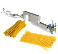 Ligne de production industrielle entièrement automatique de 500 kg/h pâtes spaghetti macaroni
