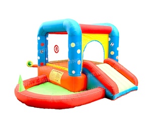 HAPPY Commercial <b>Inflatable</b> Oxford Kids <b>House</b>,toddlers Indoor Small <b>House</b> <b>House</b> <b>Inflatable</b> Kids Bouncer HAPPY Commercial - Product Image 1