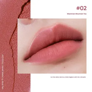 Lápiz Labial Judydoll Naranja, Barra de Labios Mate, Brillo Labial Mate, Acabado Mate Aterciopelado, Serie de Colores Nude Elegantes, Hidratante y Iluminador - Product Image 6