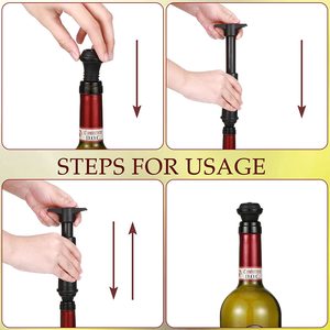 <span class=keywords><strong>Bouchon</strong></span> <span class=keywords><strong>de</strong></span> bouteille en silicone anti-fuite pour <span class=keywords><strong>vin</strong></span> et champagne, idéal pour les mariages et les fêtes – Fabrication professionnelle à prix réduit - Product Image 4
