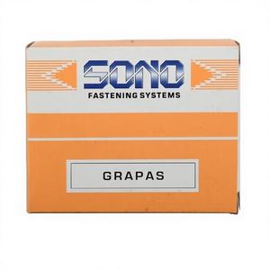 ตะปูและลวดเย็บรูปตัว M SONO M20 สำหรับตักดิน สีเงิน ขนาด 6.5-8 มม. จำนวน 960 ชิ้น - Product Image 1