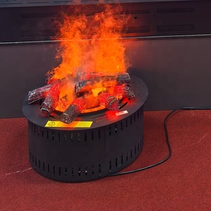 Vente chaude Décoratif <span class=keywords><strong>Led</strong></span> Lumière Eau Vapeur Feu <span class=keywords><strong>Place</strong></span> App Télécommande Insert 3D Atomisé Vapeur D'eau Cheminée - Product Image 1