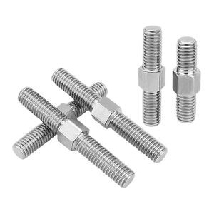 Perno Roscado de Acero Inoxidable Mediano con Dientes Positivos y Negativos, Rosca Métrica, Estándar DIN, Satisfacción Garantizada - Product Image 2