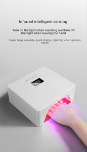 <span class=keywords><strong>Lampe</strong></span> à ongles rechargeable M5 Pro avec support réglable, sécheuse à gel sans fil à lumière bleue pour salon et maison - Product Image 4