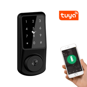 Impermeable al aire libre puerta Digital Wifi frente sin llave electrónica Inteligente <span class=keywords><strong>cerraduras</strong></span> <span class=keywords><strong>de</strong></span> puerta Tuya App <span class=keywords><strong>de</strong></span> teclado TTlock Cerradura Inteligente - Product Image 4