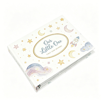 Carnet de souvenirs personnalisé pour bébé : Journal de croissance mensuel, livre de jalons et de souvenirs pour bébés