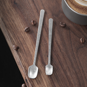 โรเวอร์ คาเมลช้อนกาแฟไทเทเนียม ที่คนกาแฟด้ามยาว ช้อนชาขนาดเล็ก ช้อนเอสเปรสโซขนาดเล็ก อุปกรณ์เสริมบาร์กาแฟ - Product Image 2