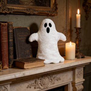 Boneco de Pelúcia Fantasma Especial de Halloween - Macio e Aconchegante, 100% Poliéster, Companheiro Bordado - Product Image 4